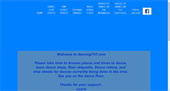 Desktop Screenshot of dancing757.com
