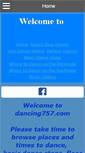 Mobile Screenshot of dancing757.com
